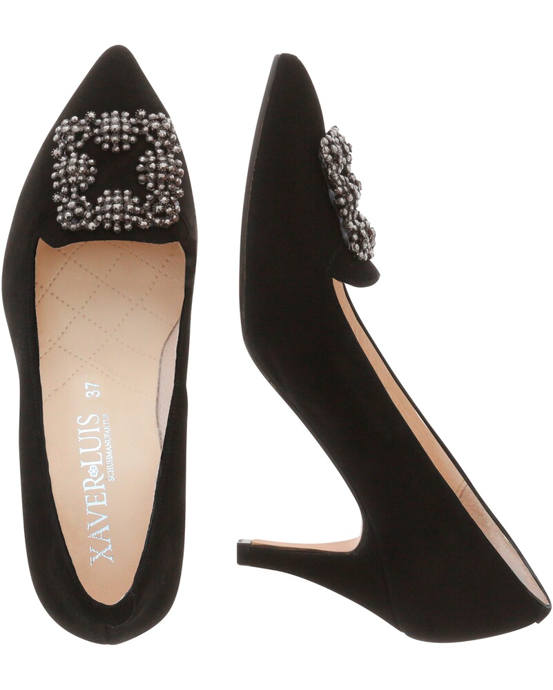 Pumps Marcia mit Strass-Schmuck, Xaver Luis