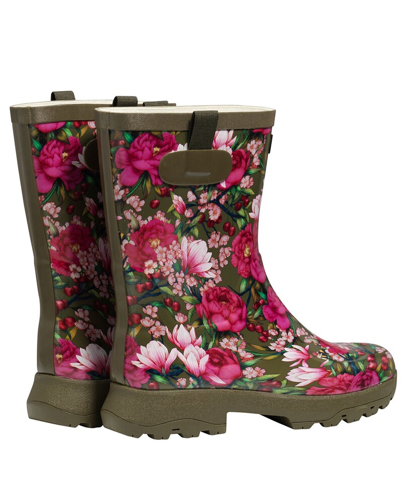 Damen Kurzgummistiefel Alya Print, Aigle