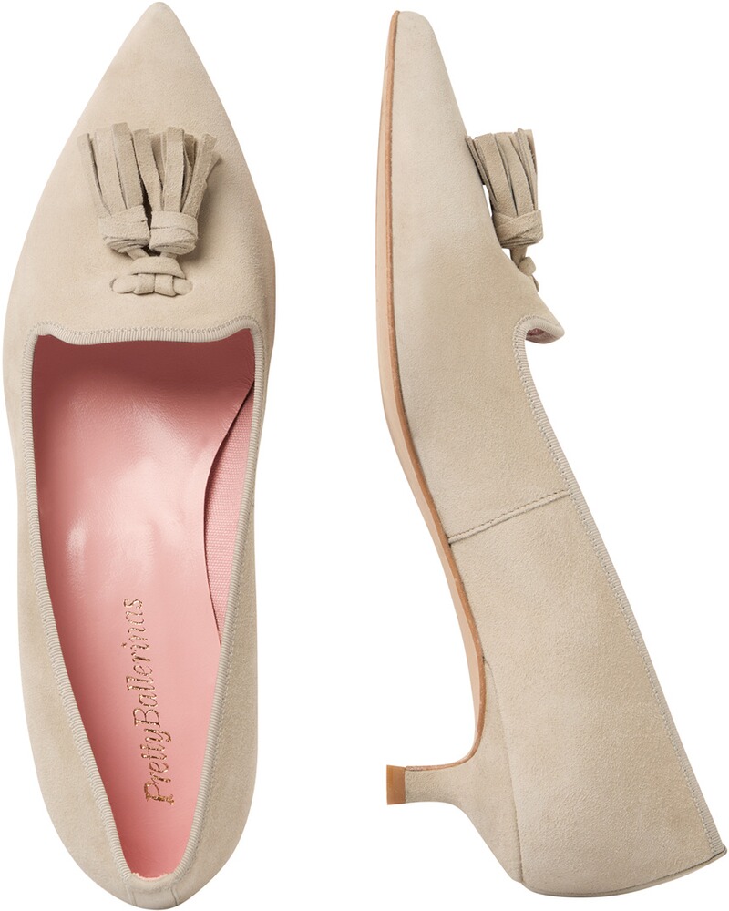 Velourspumps Angelis, Pretty Ballerinas