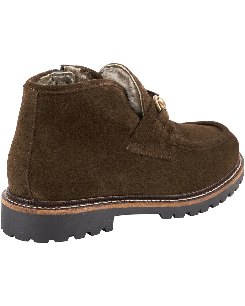 Mokassin-Boots, dirndl + bua