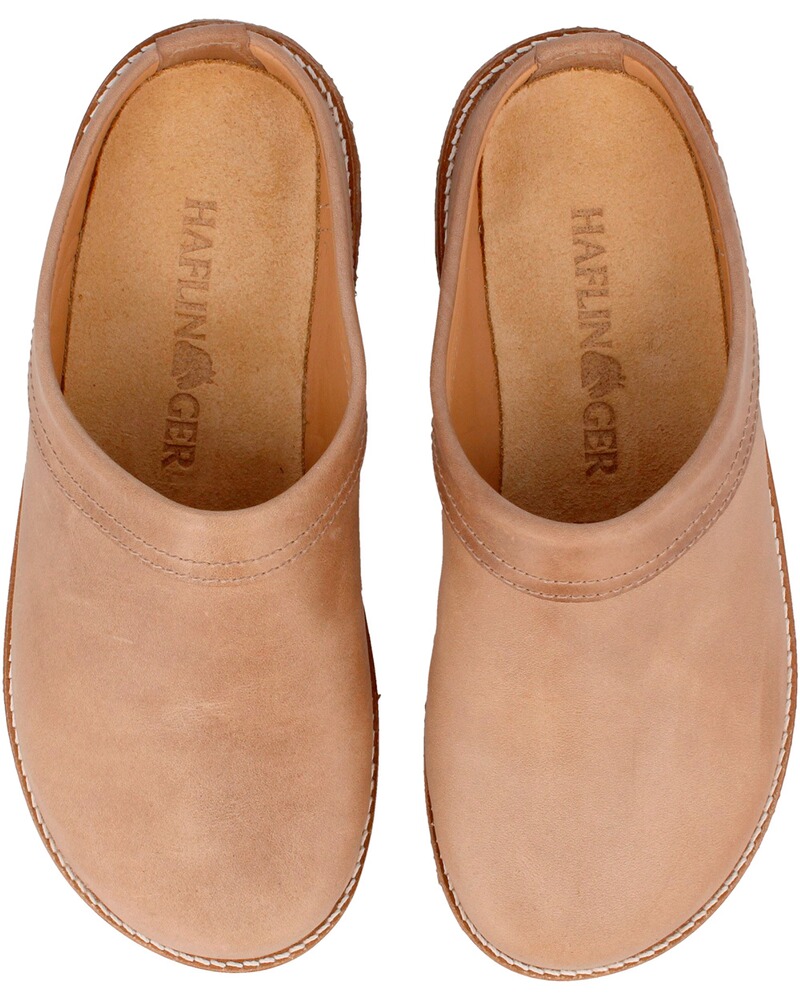 Leder-Clog Travel, Haflinger