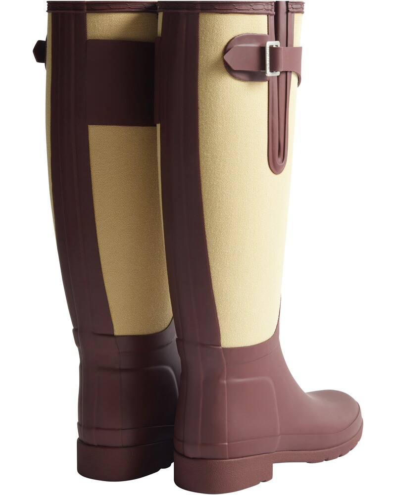 Stiefel Refined Tall Canvas Boot, HUNTER