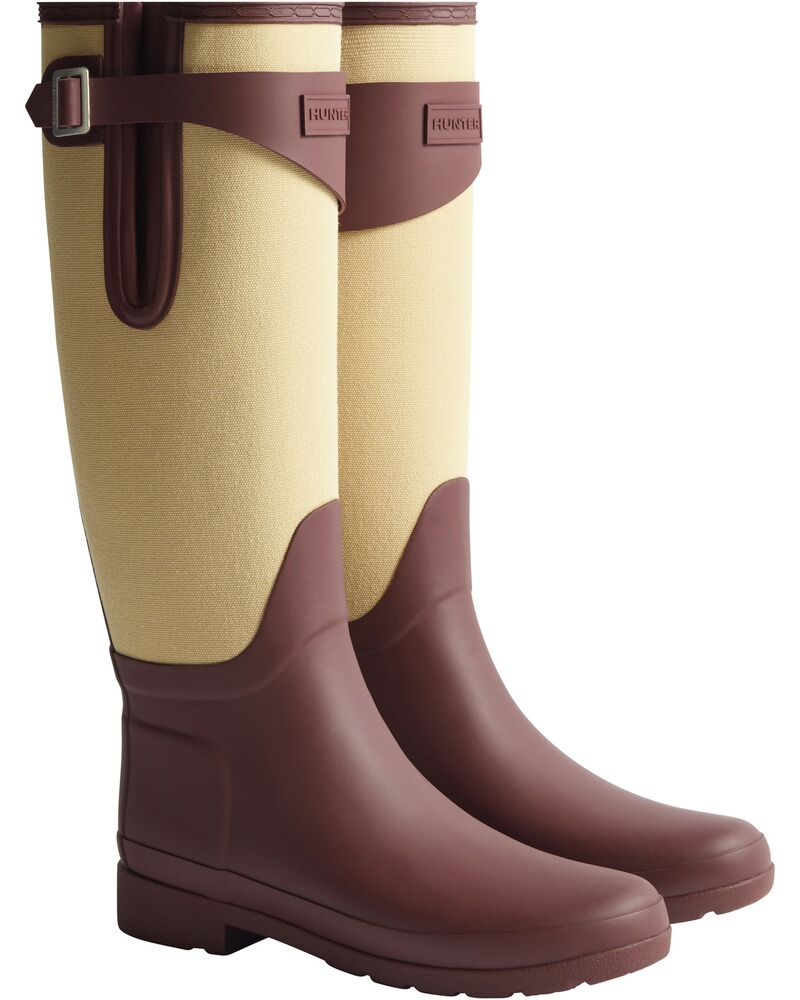 Stiefel Refined Tall Canvas Boot, HUNTER