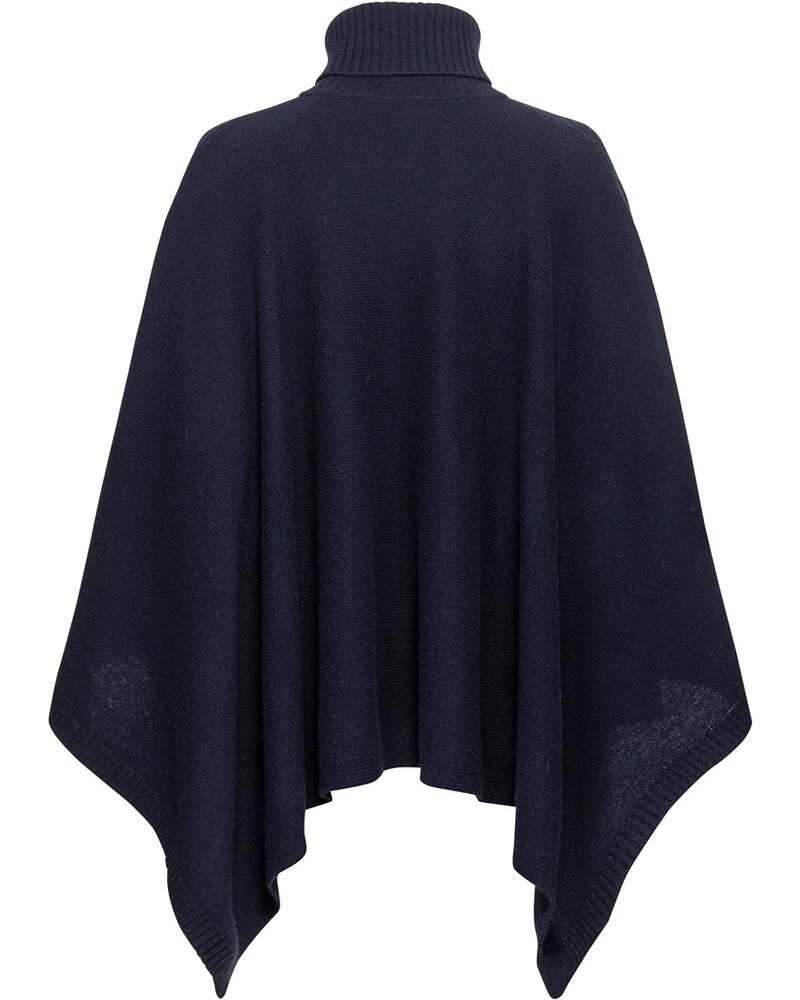 Strickponcho mit Rollkragen, HIGHMOOR