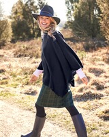 Strickponcho mit Rollkragen, HIGHMOOR