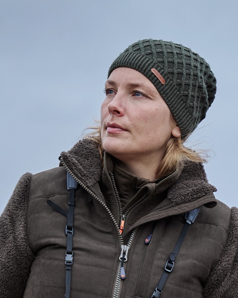 Beanie Gitterstrick, Parforce