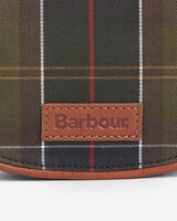 Leder Saddlebag Katrine Tartan, Barbour