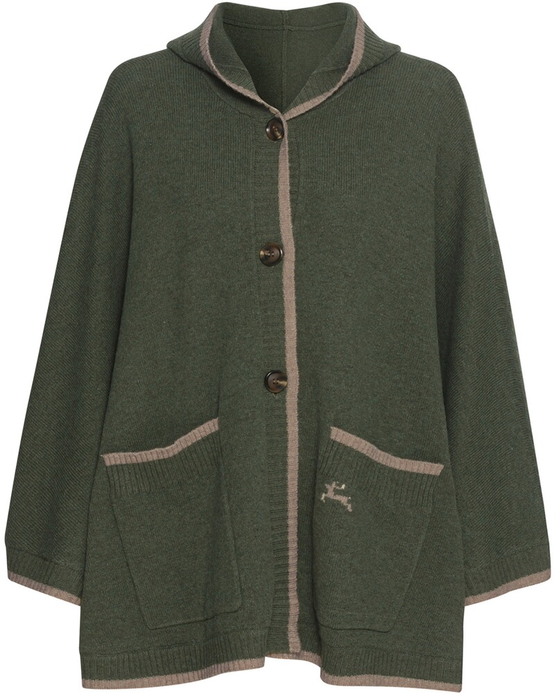 Poncho mit Kapuze