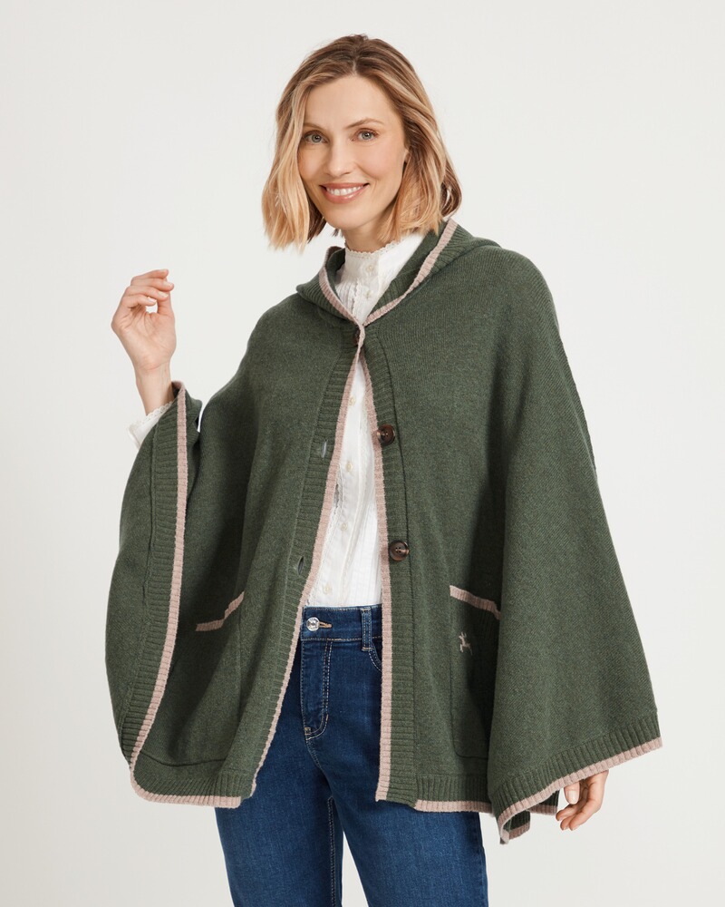 Poncho mit Kapuze , REITMAYER