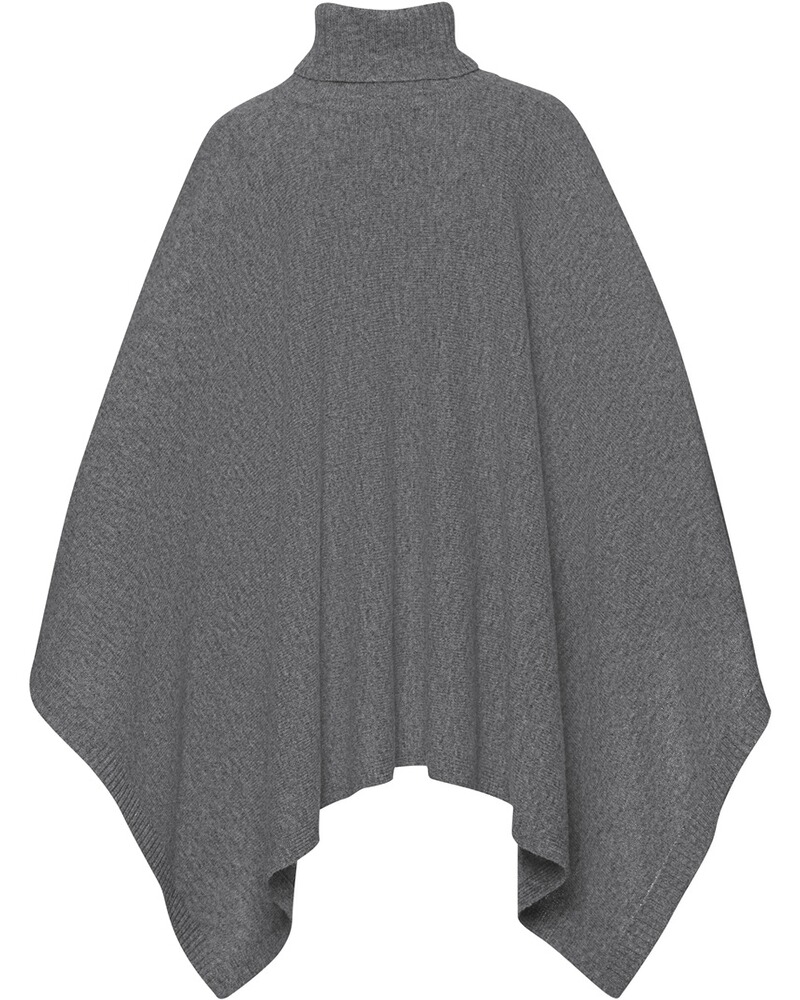 Strickponcho mit Rollkragen, HIGHMOOR