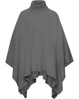 Strickponcho mit Rollkragen, HIGHMOOR