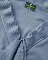Poncho mit Wellkante, Luise Steiner