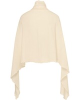 Poncho mit Rüschenkante, Luise Steiner
