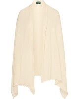 Poncho mit Rüschenkante, Luise Steiner