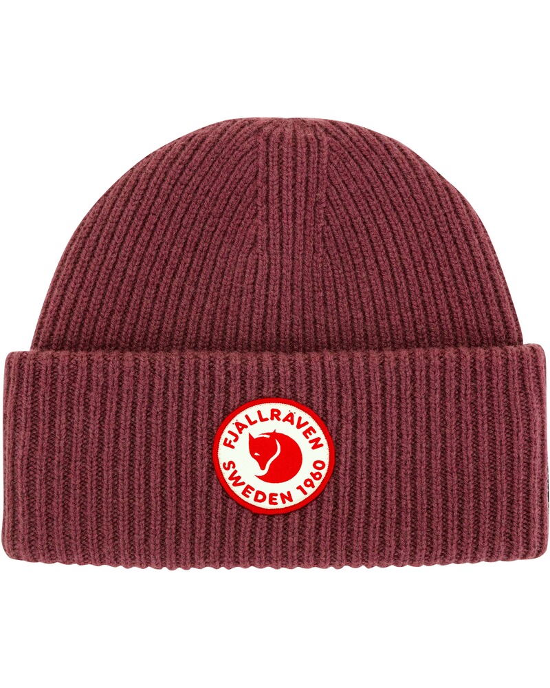Da.Mütze Logo 1960 Wolle weinrot,Fjäll