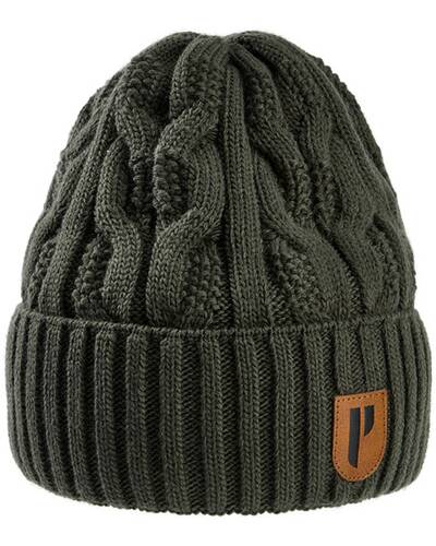 Damen Umschlagmütze Zopfstrick, Parforce Active