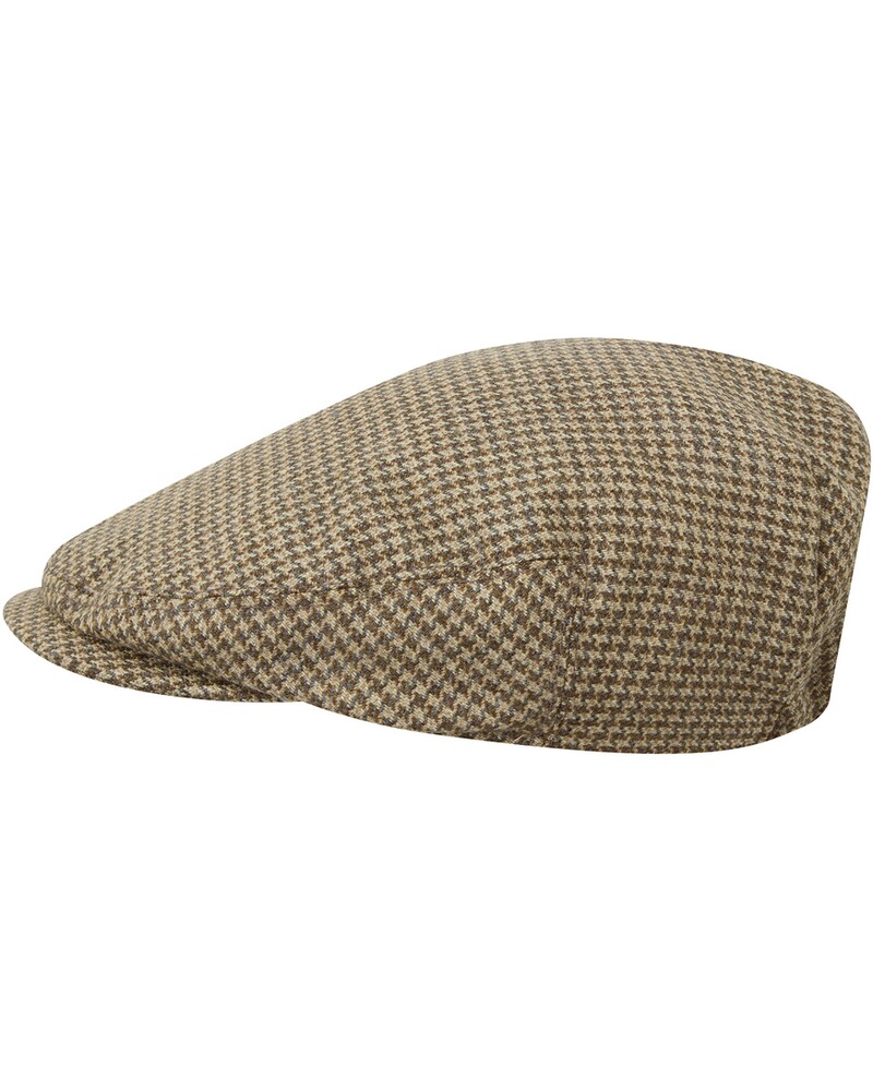 Tweed-Cap Hahnentritt