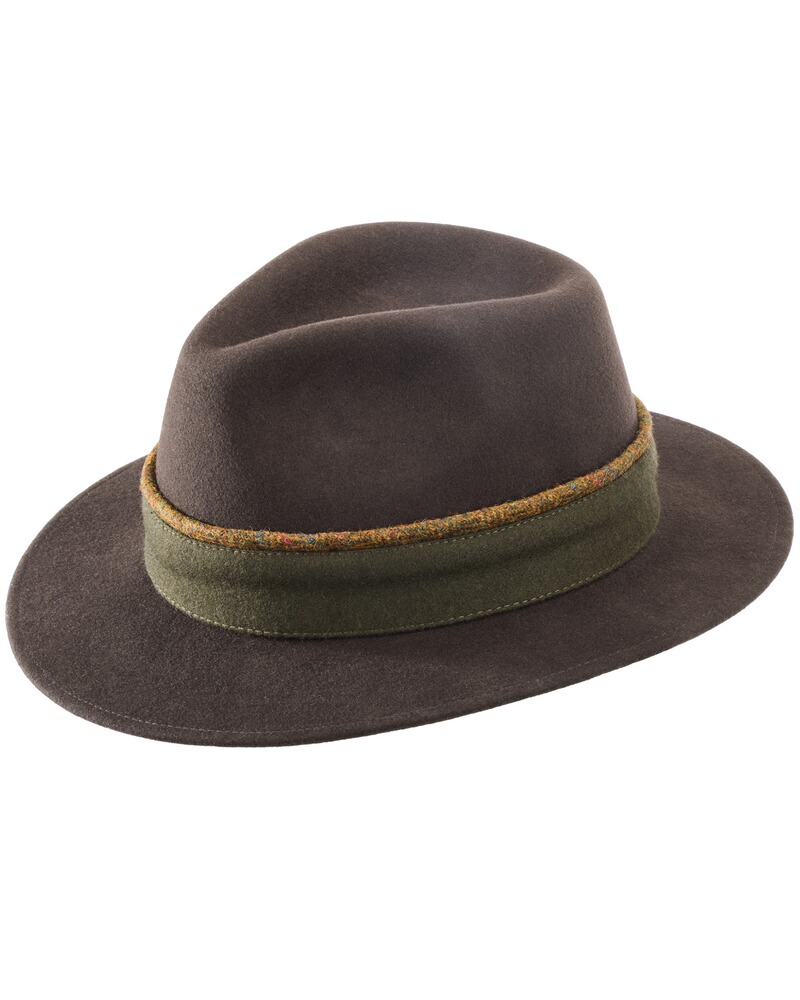 Damen Hut Loden und Tweed