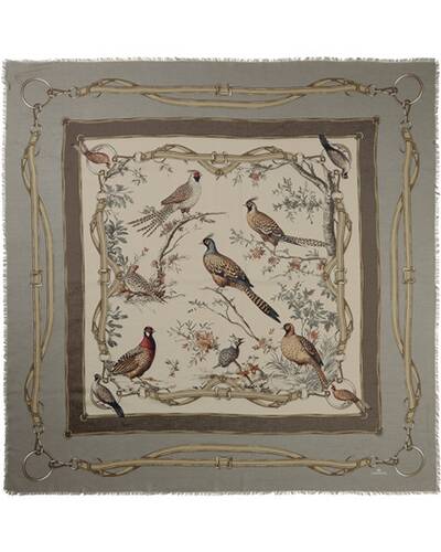 Tuch Vogelschar, Luise Steiner