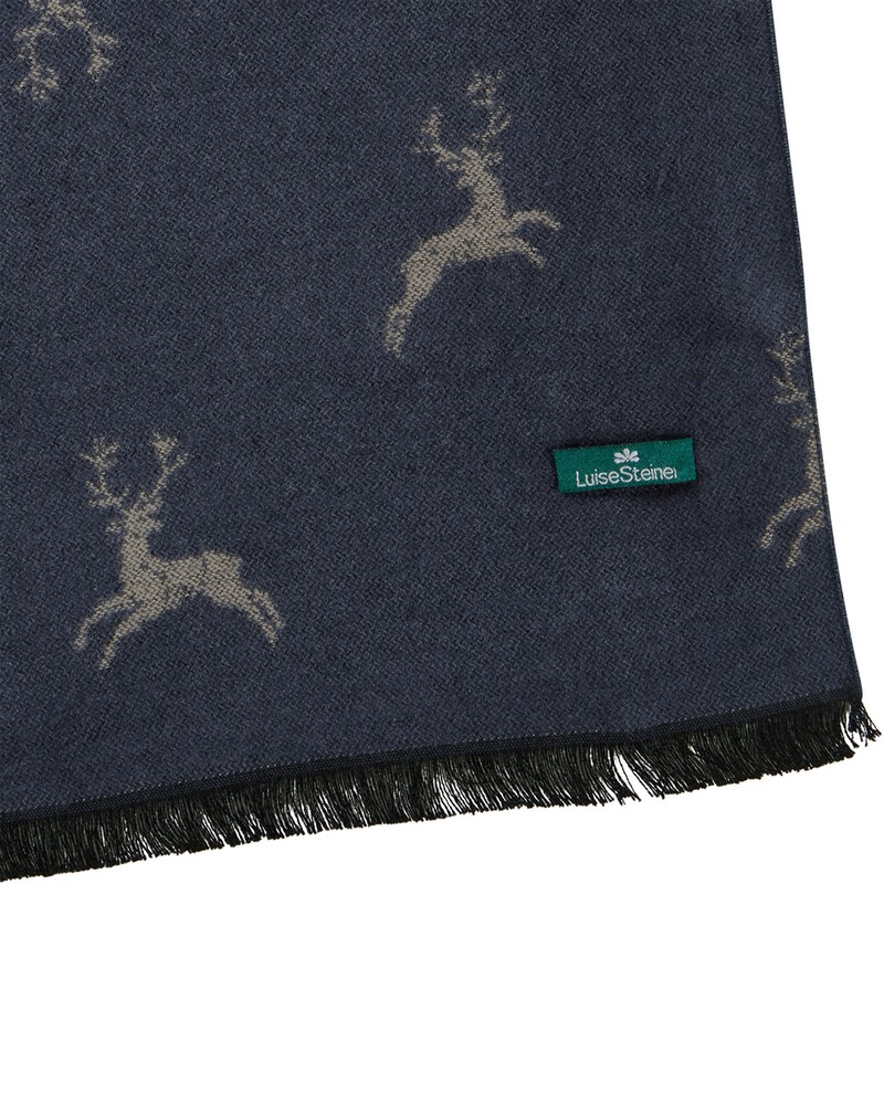 Luise Steiner Écharpe réversible Hirschmo. sapin, Luise Steiner