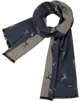 Luise Steiner Écharpe réversible Hirschmo. sapin, Luise Steiner