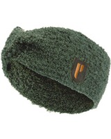Da.Stirnband Buclé Twist oliv,Parforce