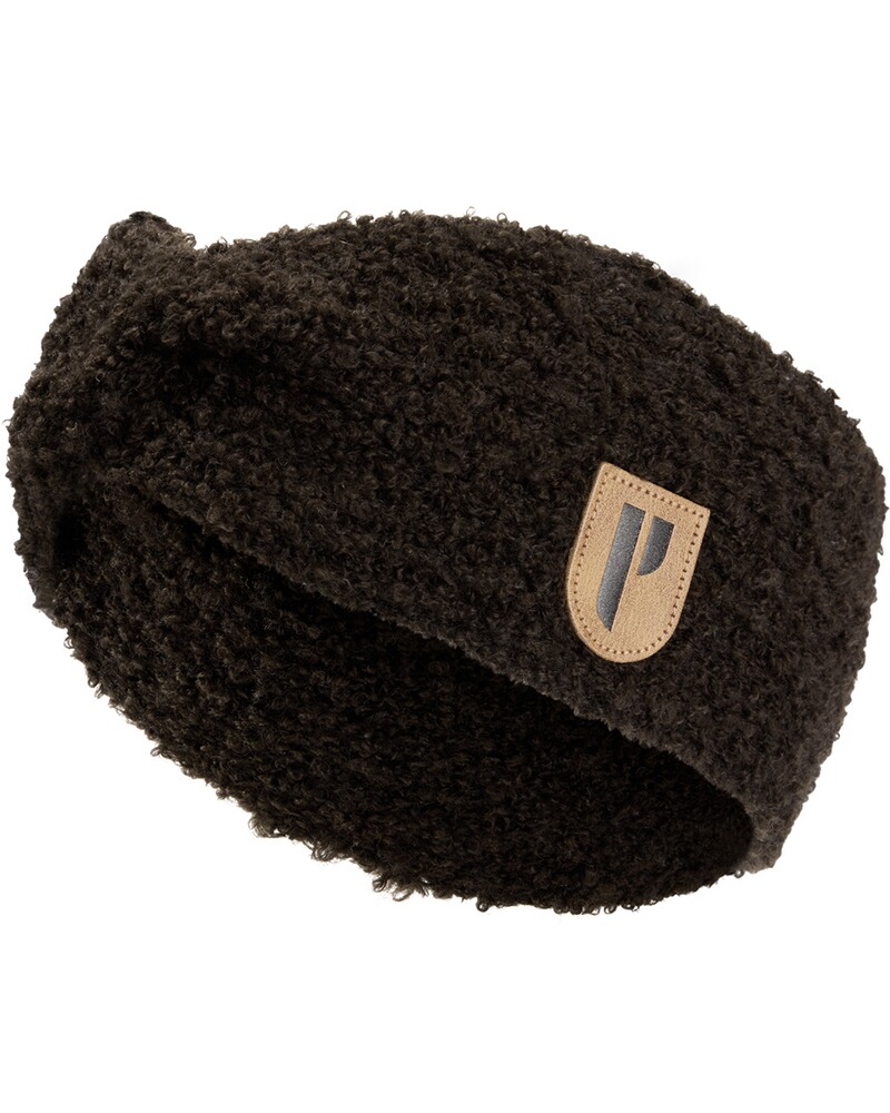 Da.Stirnband Buclé Twist braun,Parforce