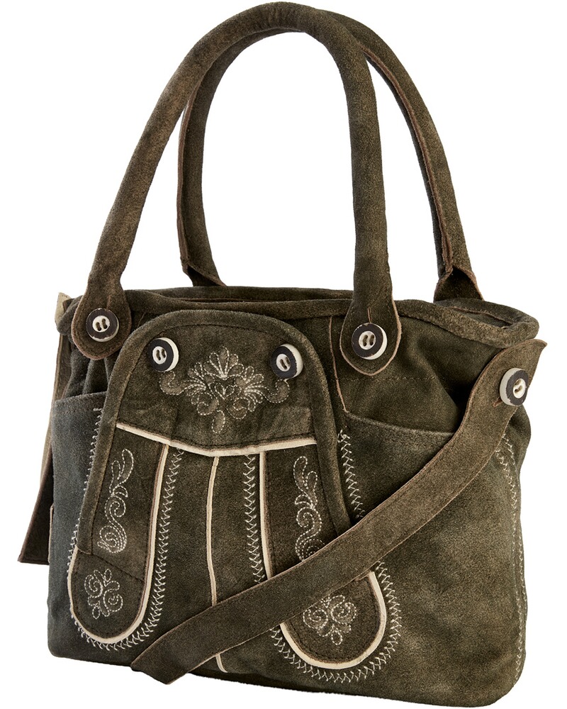 Ledertasche Latz