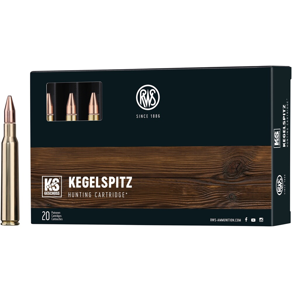 7x64 Kegelspitz 10,5g/162grs., RWS