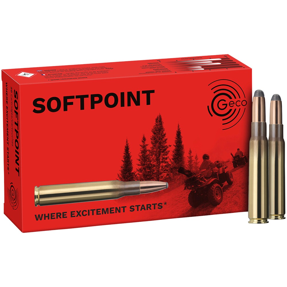 8x57 IS Softpoint Teilmantel 12,0g/185grs.