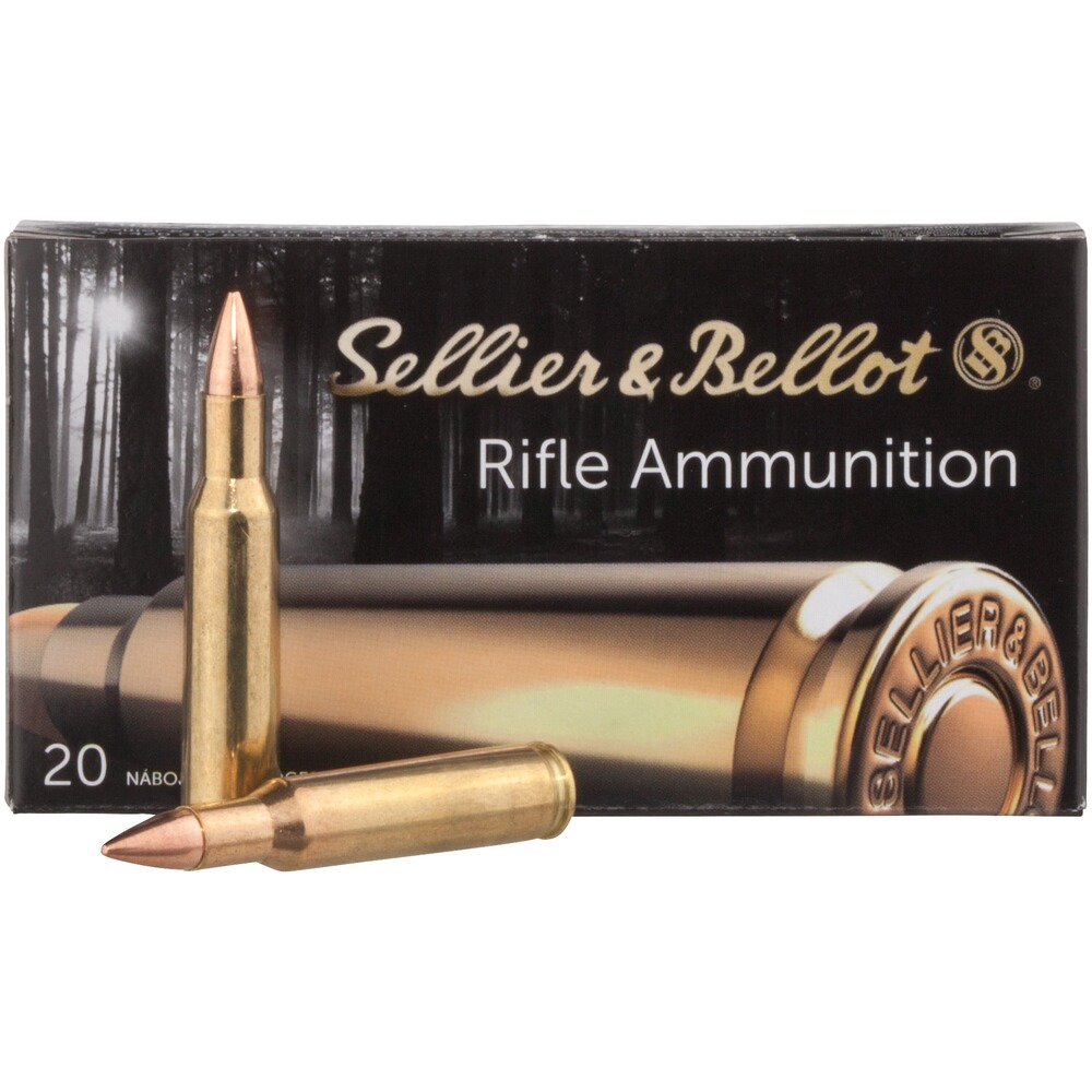 .222 Rem. Couche complète 3,2g/50grs., Sellier & Bellot