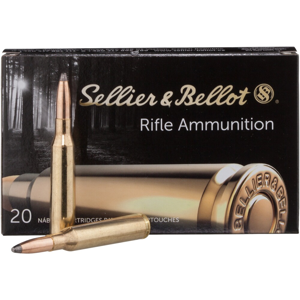 6,5x57 Teilmantel Spitz 8,5g/131grs., Sellier & Bellot