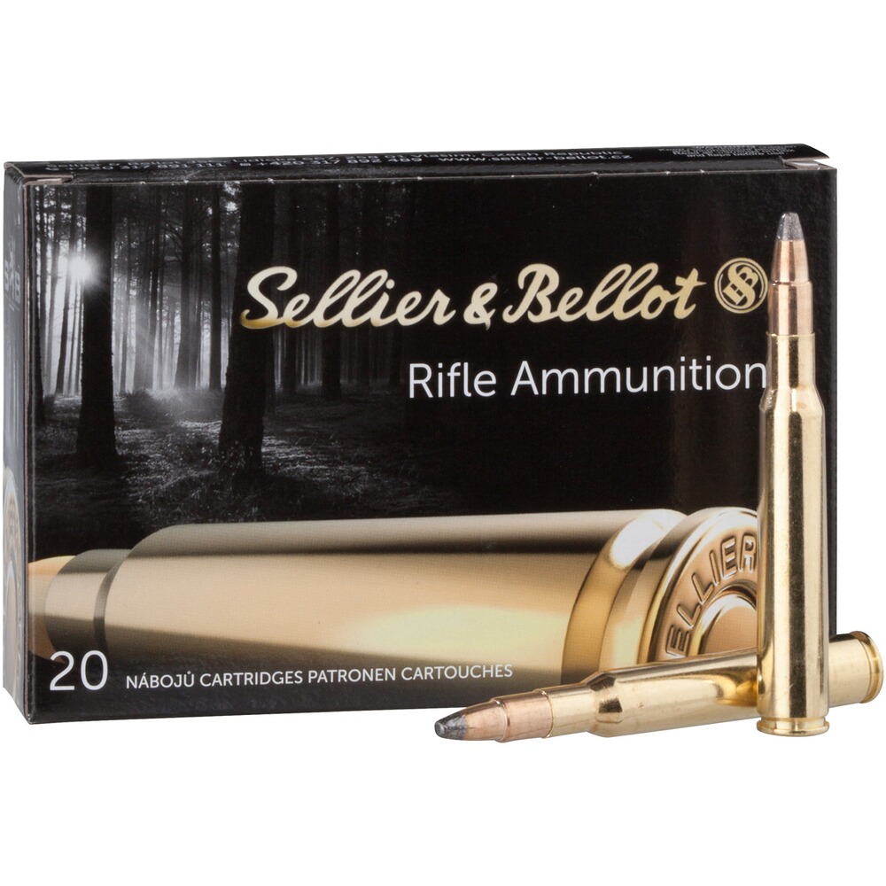 7x64 Teilmantel SPCE 11,2g/173grs., Sellier & Bellot