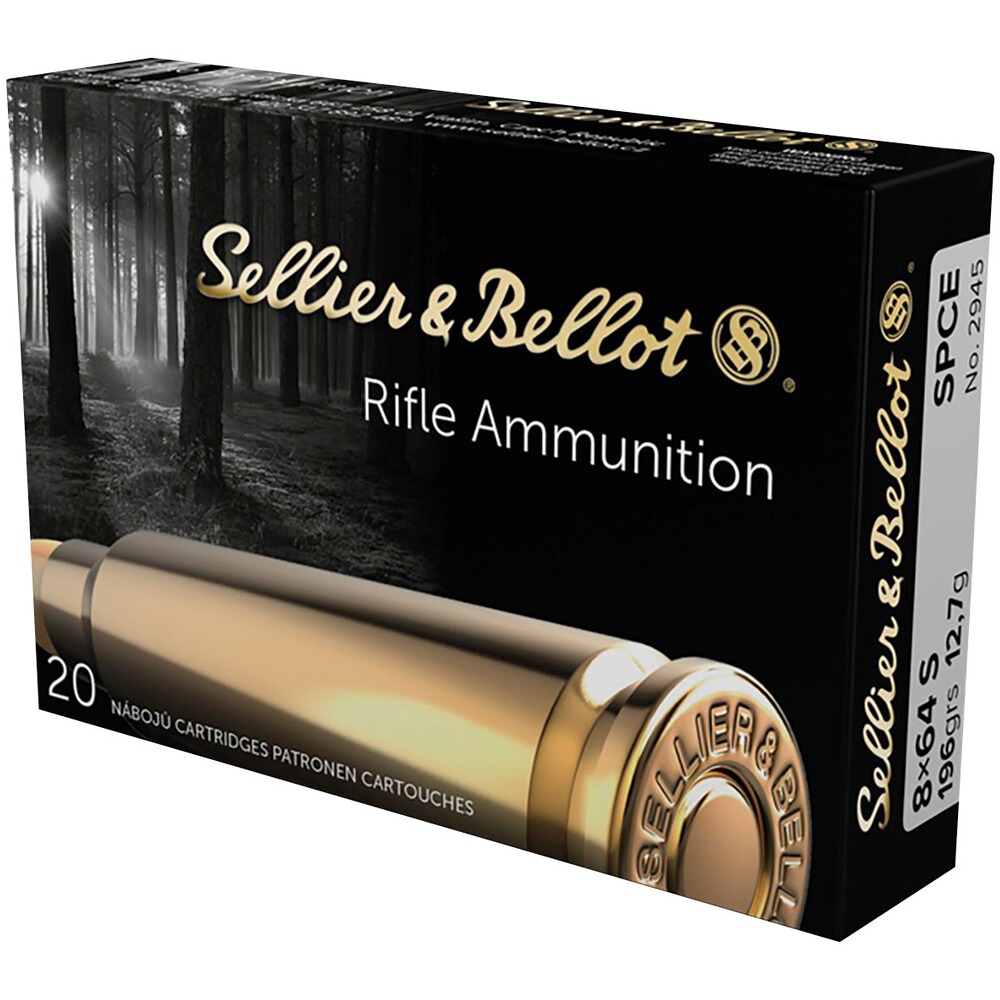 8x64 S Teilmantel SPCE 12,7g/196grs.