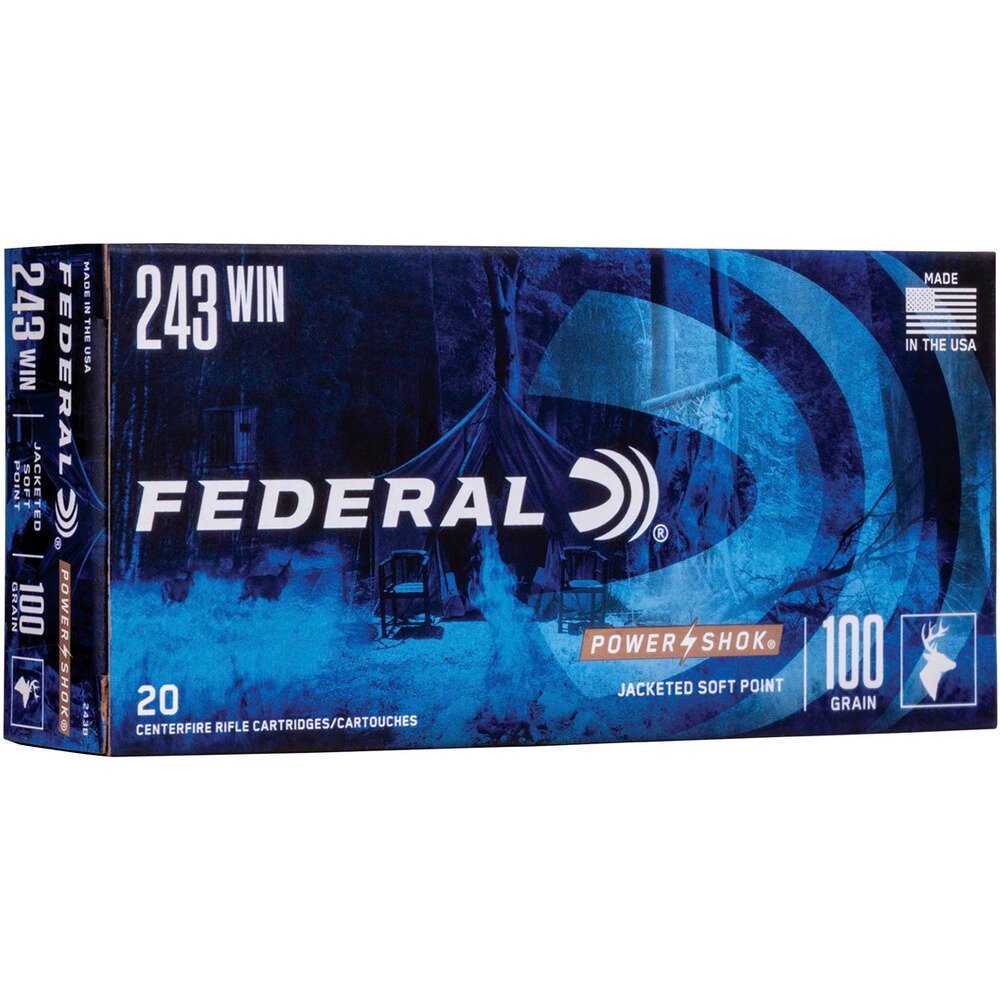 .243 Win. Power Shok Tlm 6,5g/100grs.