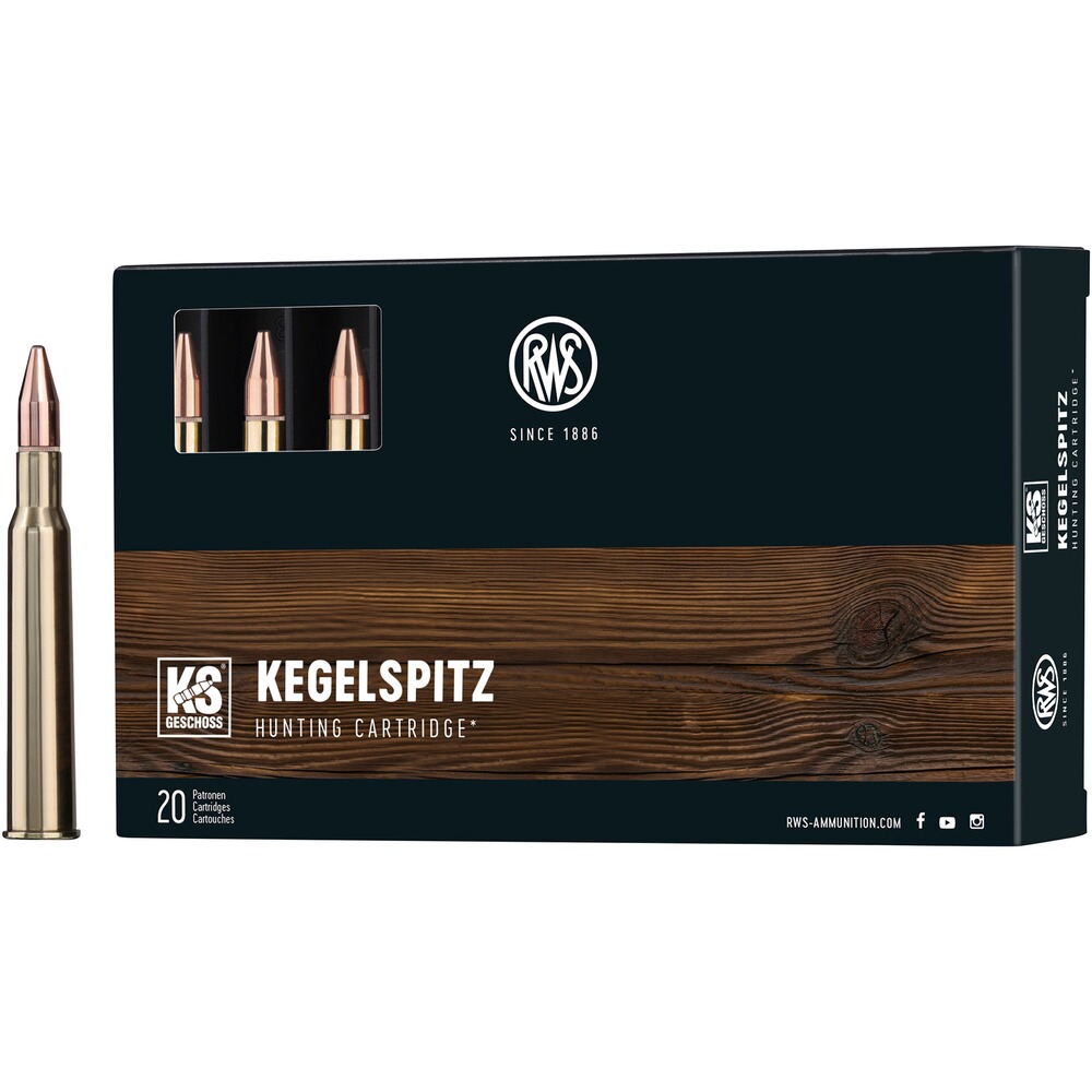 7x65 R Kegelspitz 10,5g/162grs., RWS