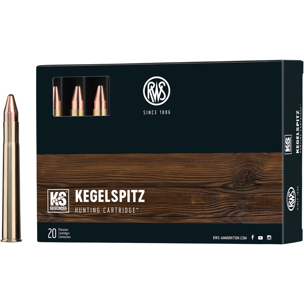 9,3x74 R Kegelspitz 16,0g/247grs., RWS