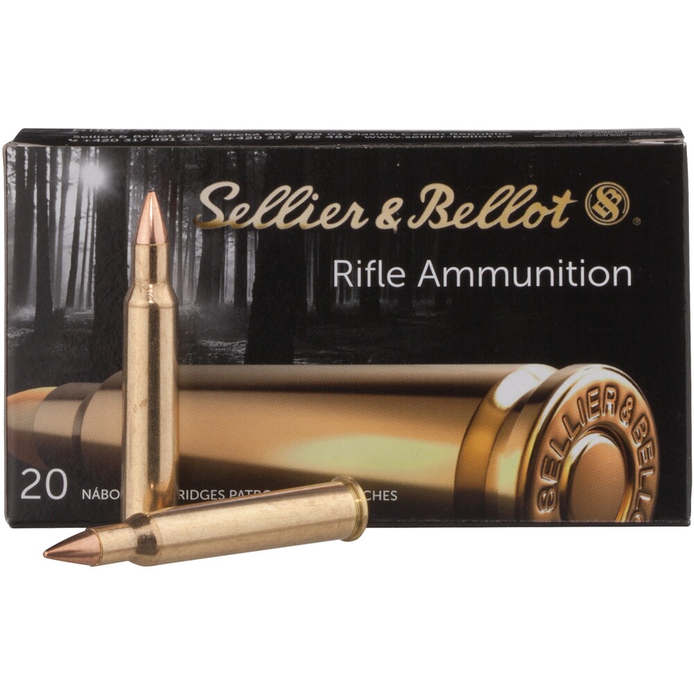 5.6x50 R Mag. full jacket 3.2g/50grs., Sellier & Bellot