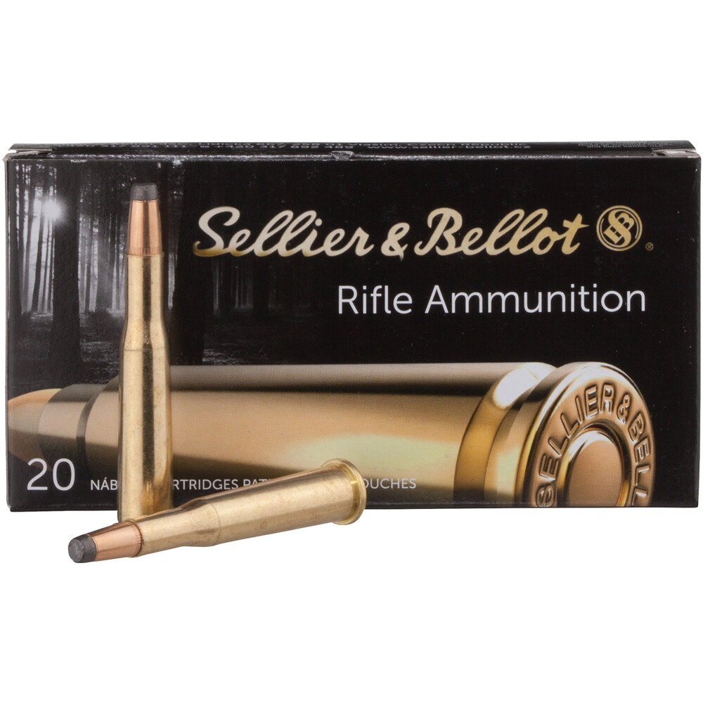 6.5x52 R partial coat 7.6g/117grs., Sellier & Bellot