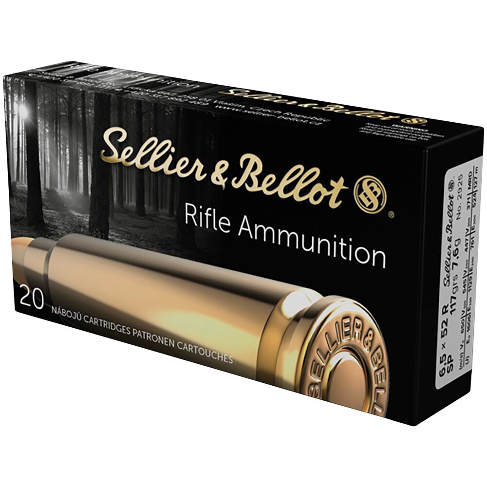 6,5x52 R Teilmantel 7,6g/117grs.