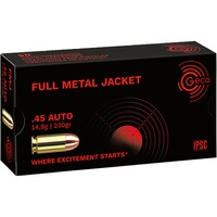 .45 ACP Vollmantel 14,9g/230grs., Geco