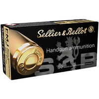 9mm Browning Short full coat 6.0g/92grs., Sellier & Bellot