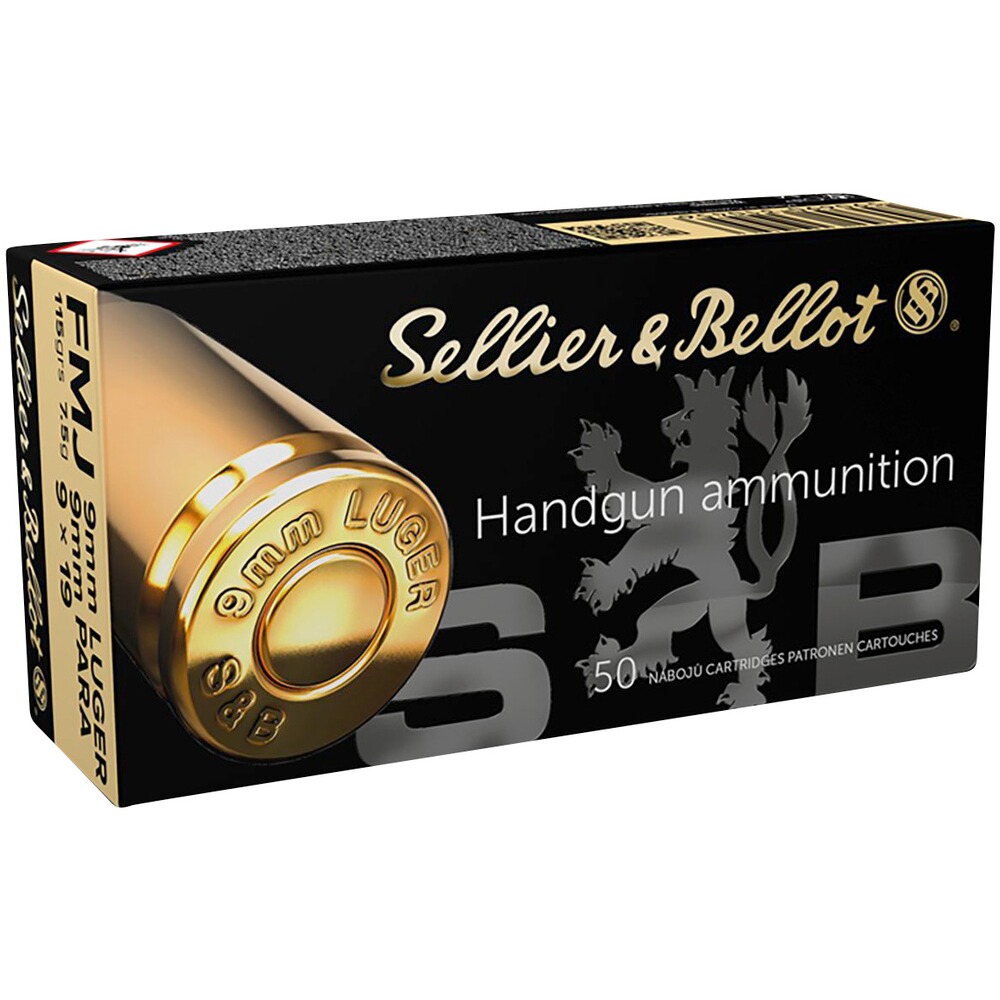 9 mm Luger Vollmantel 7,45g/115grs.