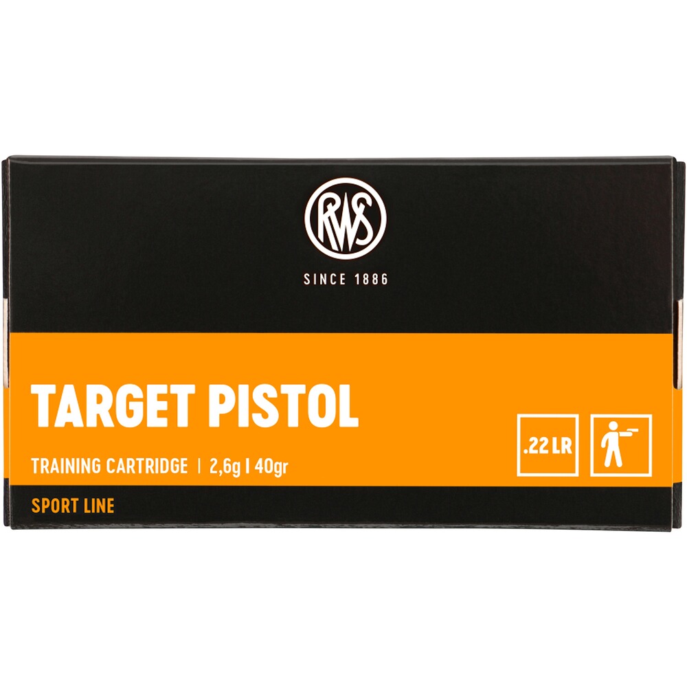 .22 lfb. Target Pistol 2,6g/40grs.