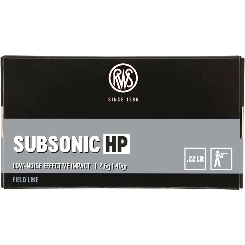 .22 lfb. Subsonic HP 2,6g/40grs.