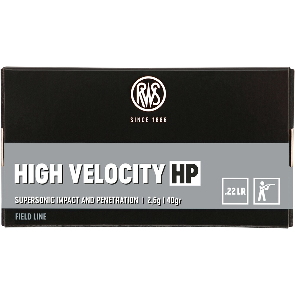 .22 lfb. High Velocity HP 2,6g/40grs.