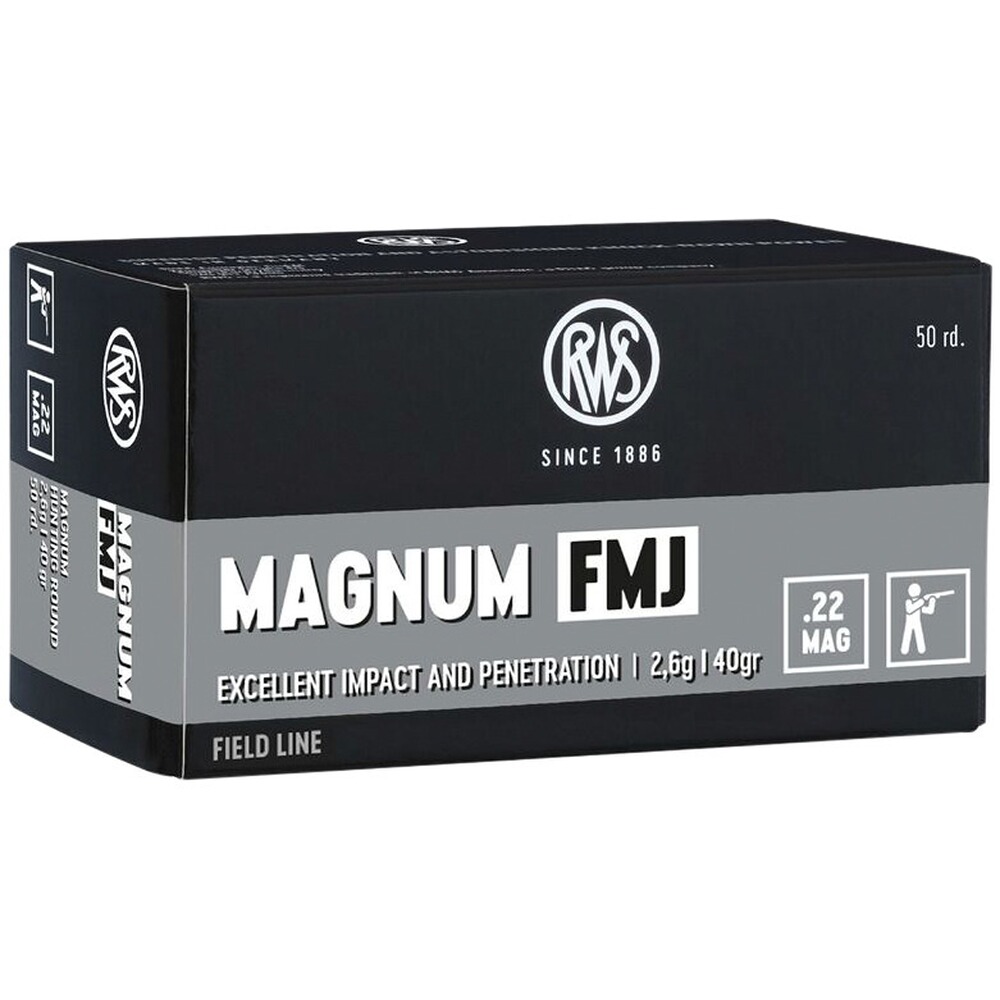 .22 Win. Mag. Magnum FMJ
