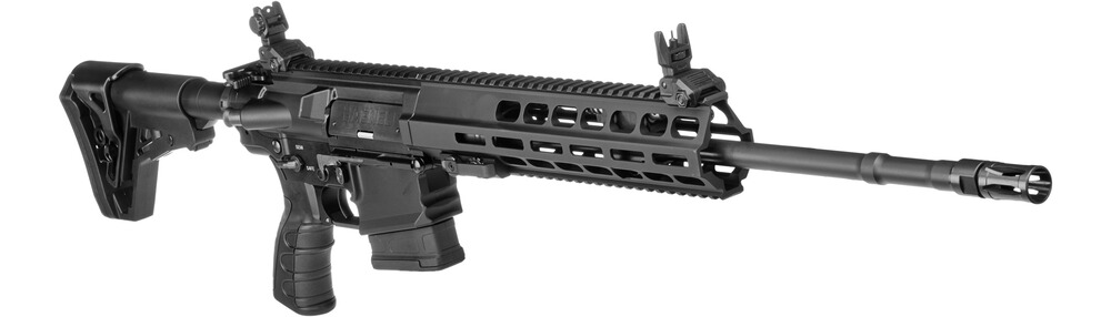 Selbstladebüchse CR 308 mit langem Handschutz, Haenel