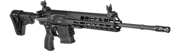 Selbstladebüchse CR 308 mit langem Handschutz, Haenel