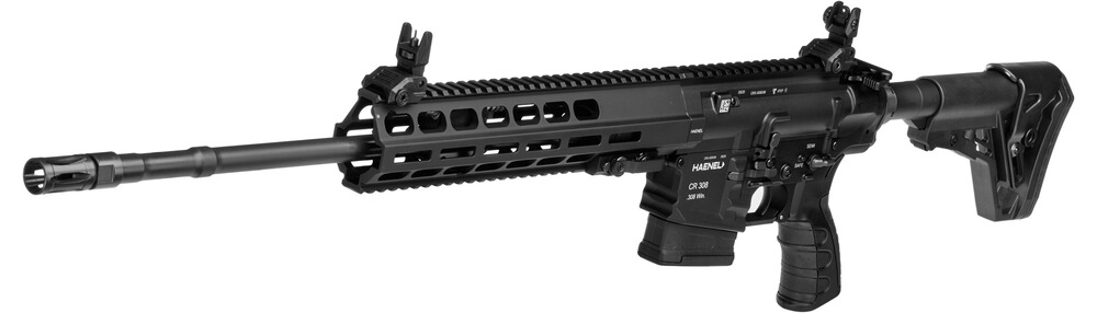 Selbstladebüchse CR 308 mit langem Handschutz, Haenel
